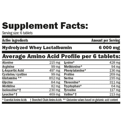 Whey Amino Gold 180 Tab