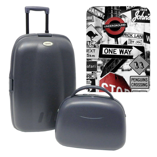 Set Trolley + Neceser travel Tips: Todo Lo Necesario Para Viajar Seguro Y A La Moda_0