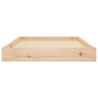 Cama Para Perros Madera Maciza De Pino 91,5x64x9 Cm / Vetonek_0