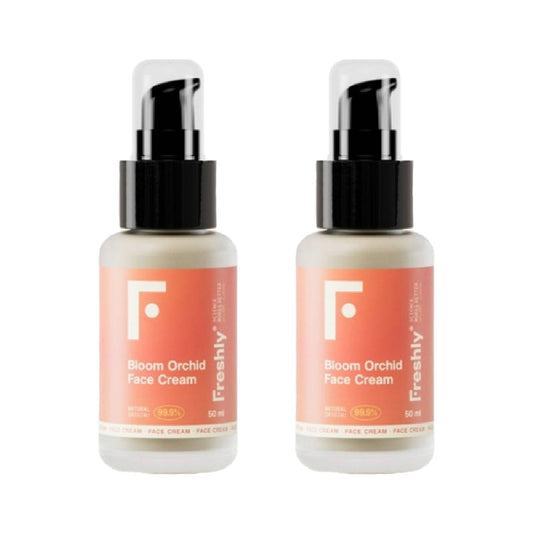 Pack 2x Crema Facial Bloom Orchid Freshly 50ml