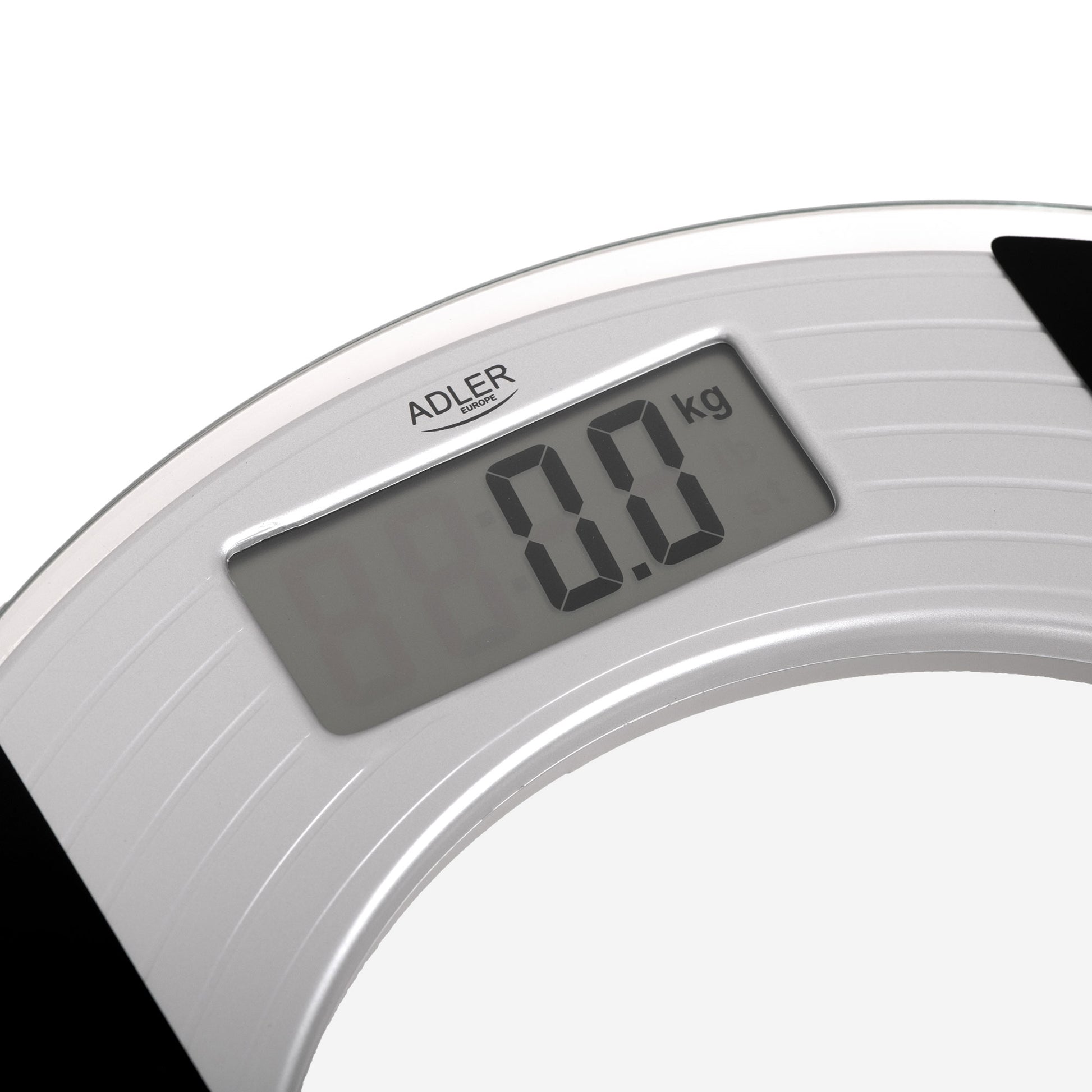 Báscula De Baño Digital Cristal Templado, Alta Medición 150 Kg 100 G, Apagado Automático, Fácil Adler Ad8122 Transparente_2