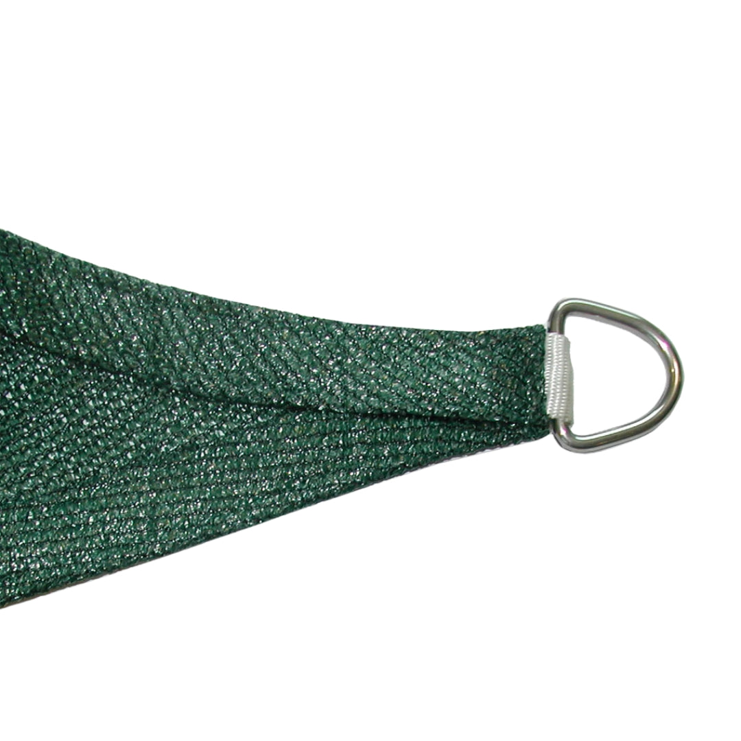 Toldo Vela Permeable Caudrada 3.6x3.6 M Verde Nortene_3