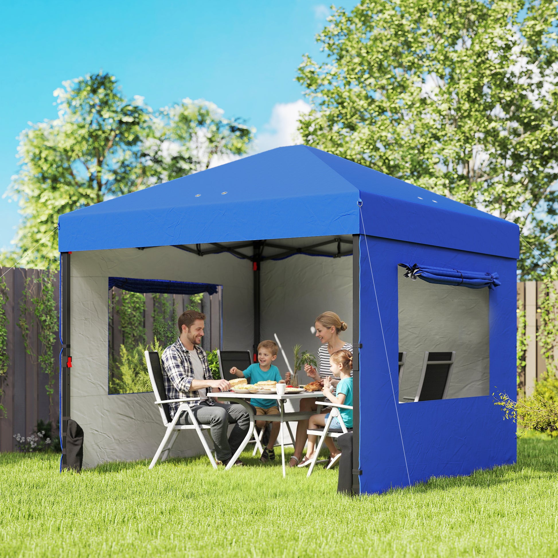 Outsunny Carpa Plegable 3x3 M_1