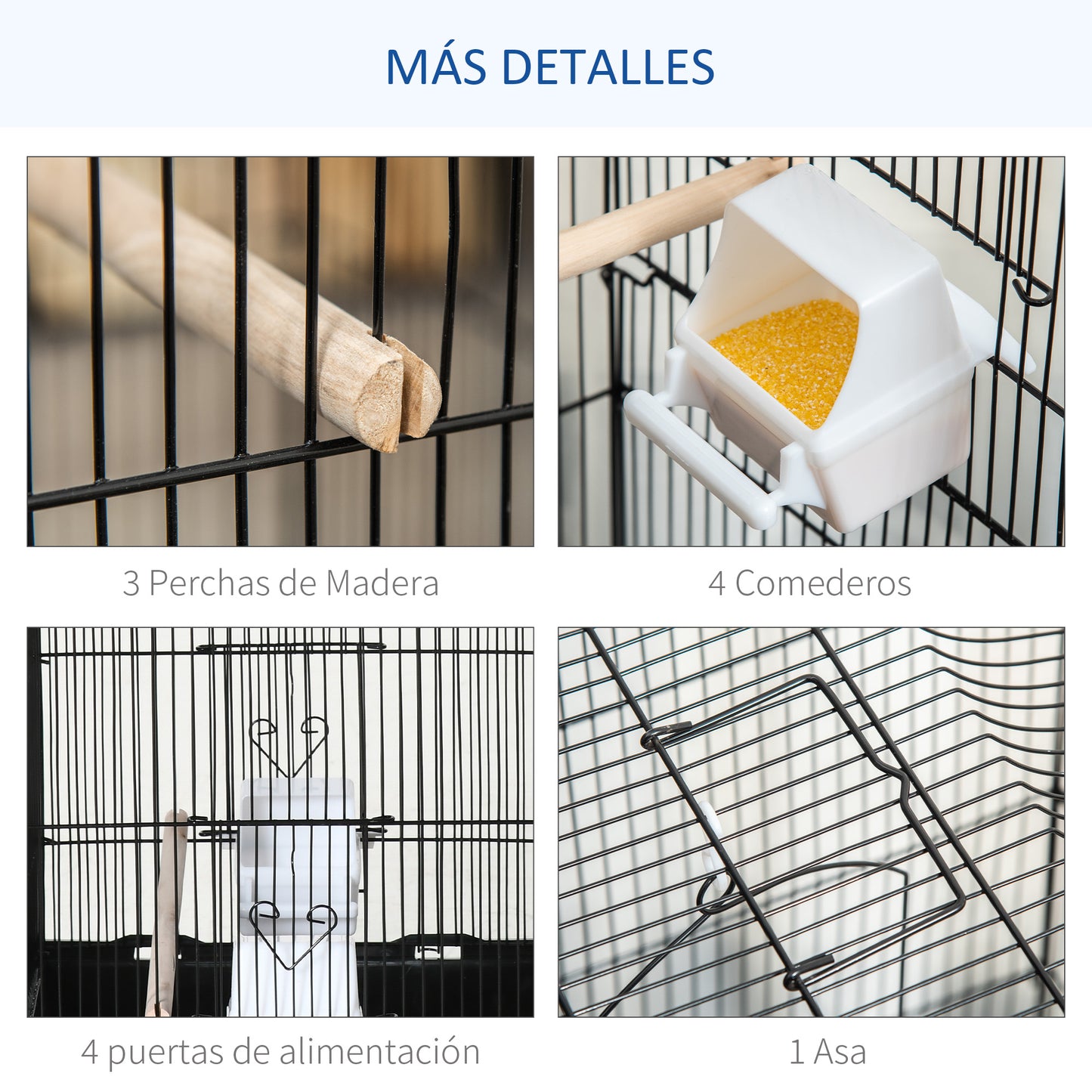 Pawhut Jaula Para Pájaros_3