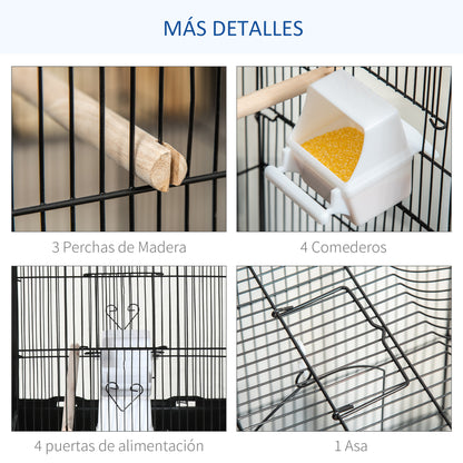 Pawhut Jaula Para Pájaros_3