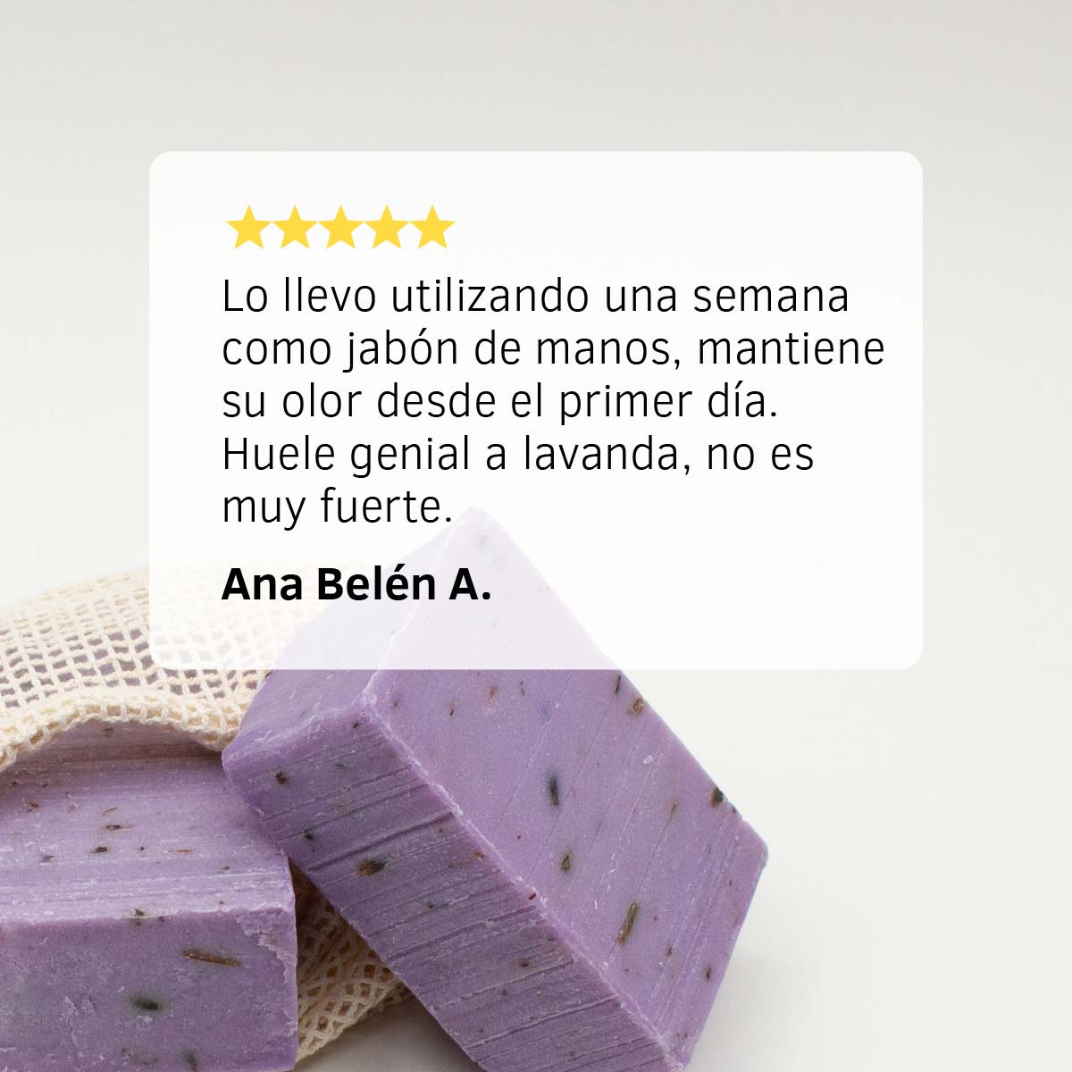 Jabón Natural Lavanda Labnatur 100 g | Relajante | Limpieza Suave | Piel Equilibrada_2