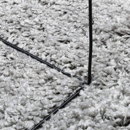 Alfombra Peluda De Pelo Largo Moderna Pamplona Beige Ø 200 Cm / Vetonek_0