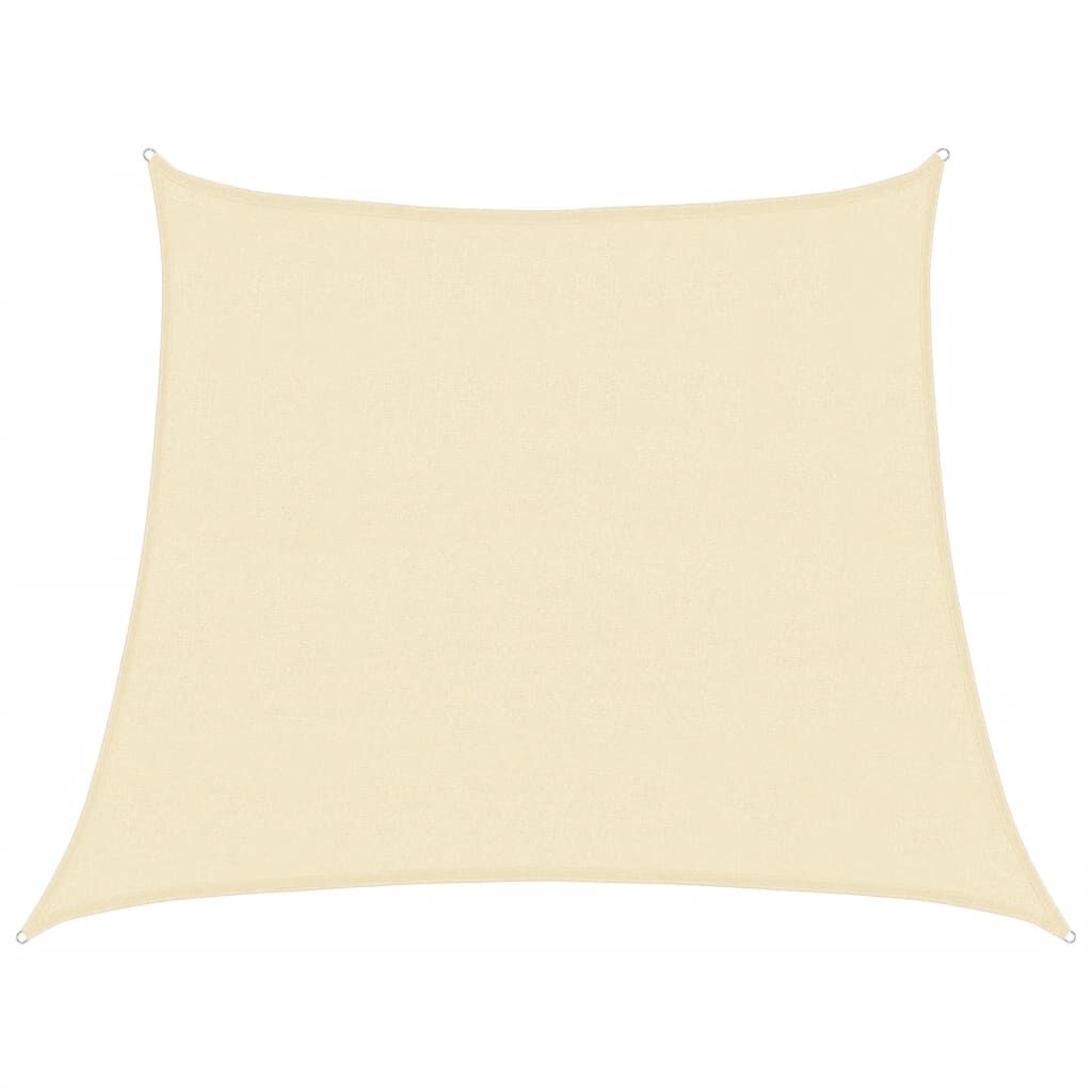 Vidaxl Toldo De Vela Hdpe Crema 160 G/m² 3/4x3 M_0