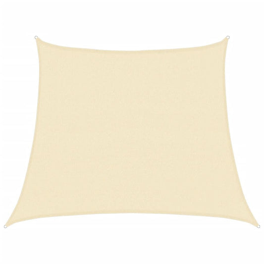 Vidaxl Toldo De Vela Hdpe Crema 160 G/m² 3/4x3 M_0
