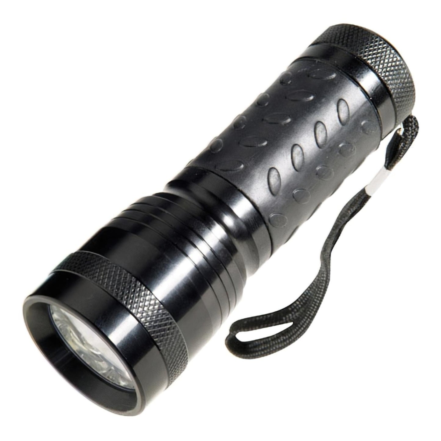 Linterna Led De Mano De Aluminio A Pilas	(3 Aaa) 55 Lumenes 14 Leds Mango Engomado_0