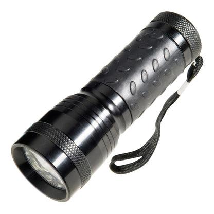 Linterna Led De Mano De Aluminio A Pilas	(3 Aaa) 55 Lumenes 14 Leds Mango Engomado_0