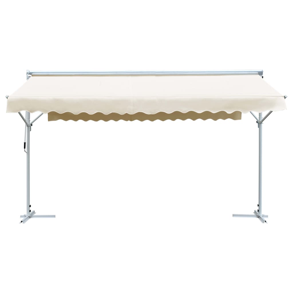 Toldo De Pie Independiente Color Crema 500x300 Cm_0
