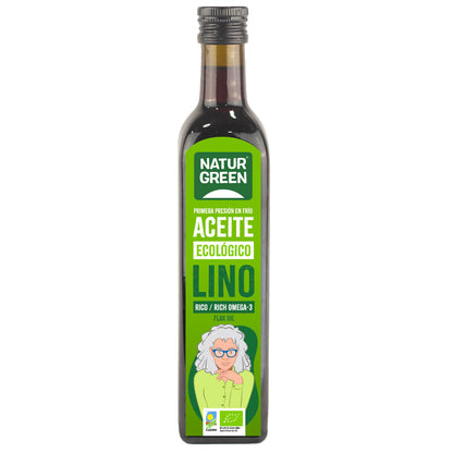 Aceite de Lino BIO NaturGreen 500 ml