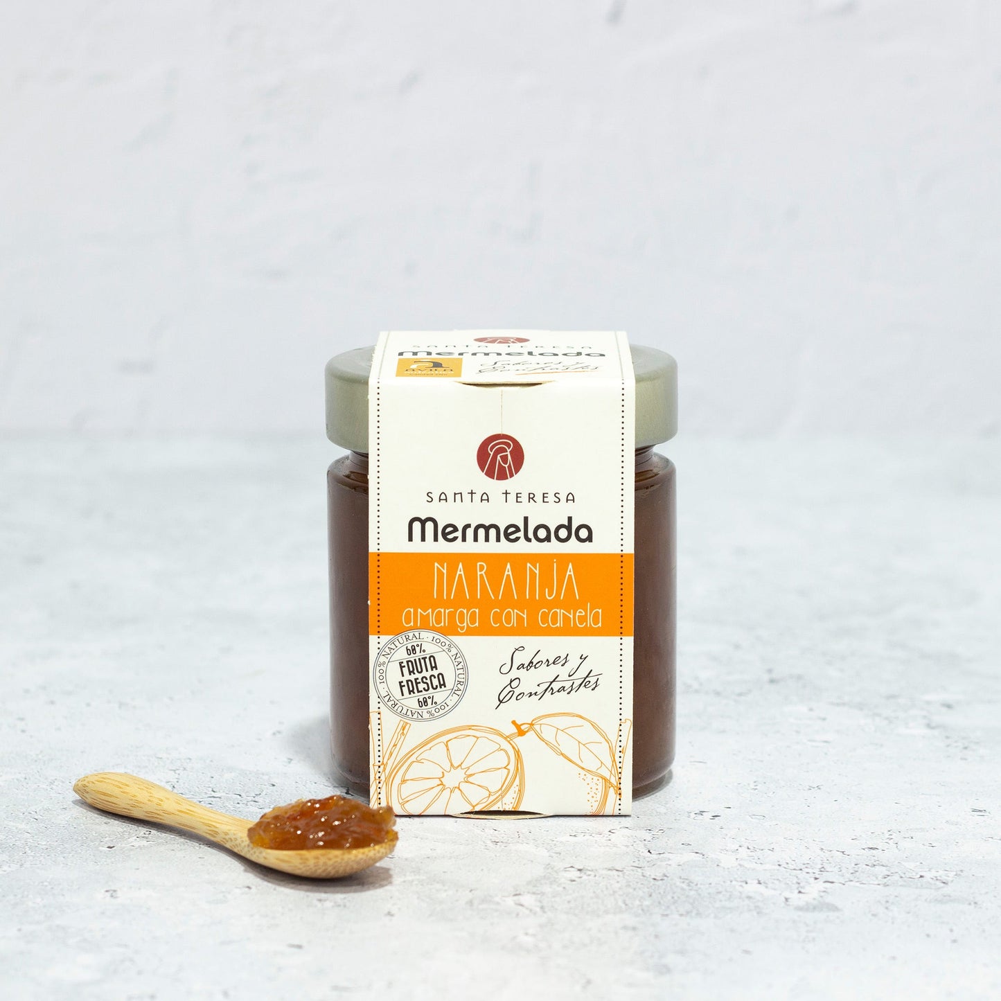 Mermelada De Naranja Amarga Con Canela 240 G_0