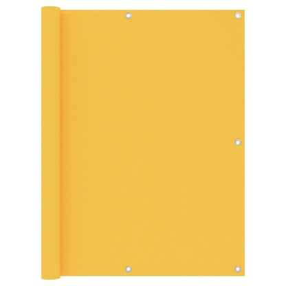 Vidaxl Toldo Para Balcón Tela Oxford Amarillo 120x500 Cm_0