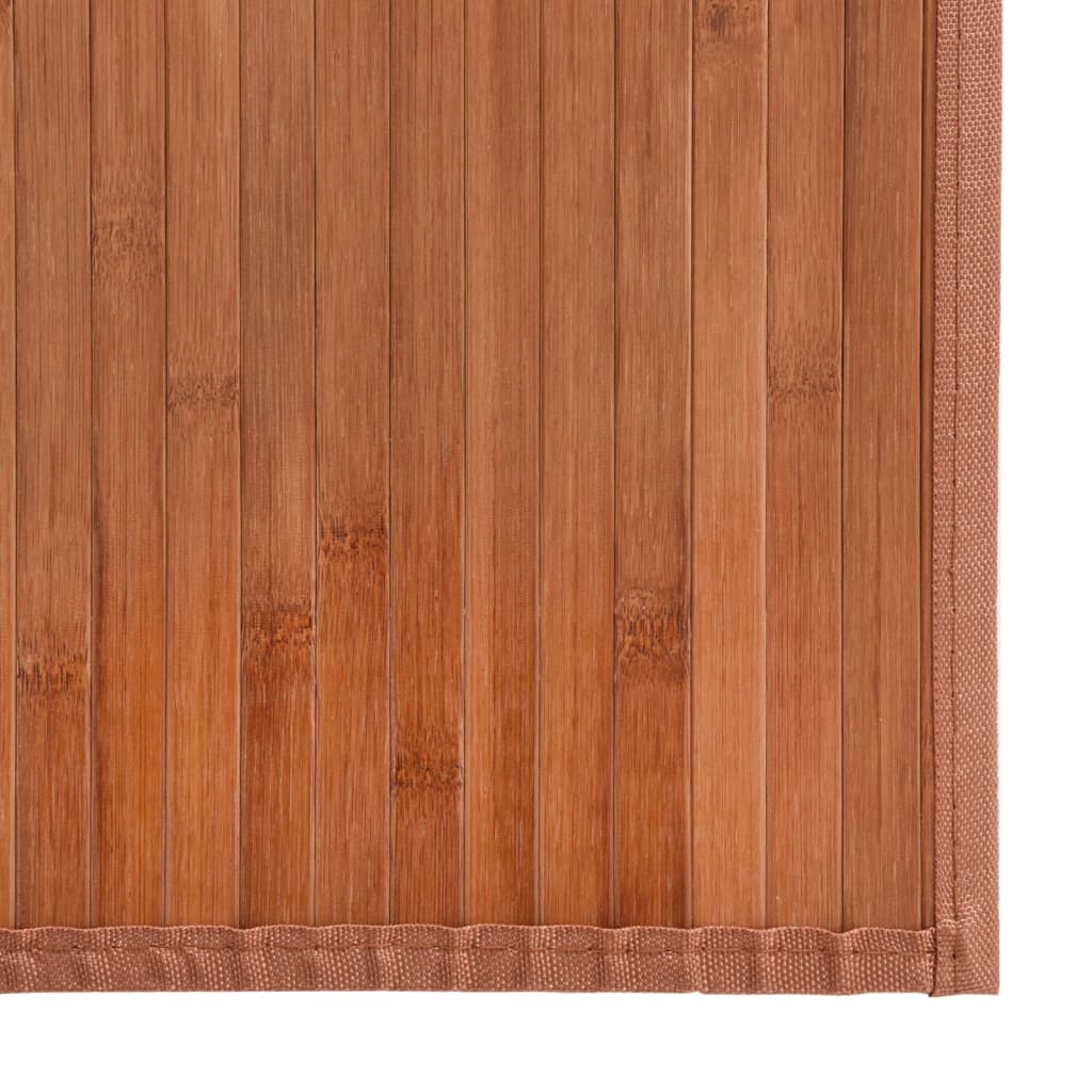 Alfombra Rectangular Bambú Marrón 60x1000 Cm / Vetonek_3