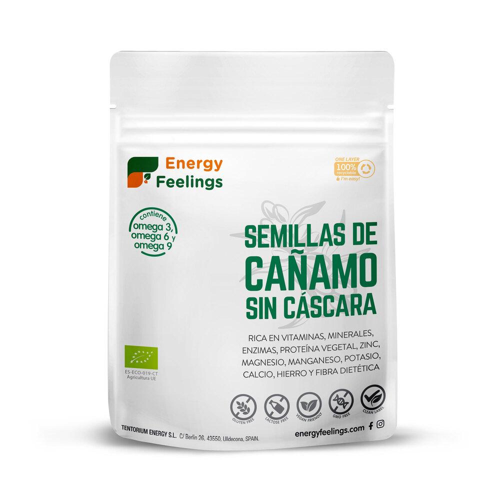 Semillas de cáñamo sin cáscara BIO (al vacío) Energy Feelings 500 g