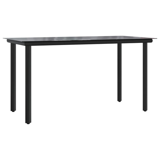 Set Comedor De Jardín 7 Pzas Con Cojines Ratán Sintético Beige / Vetonek_0