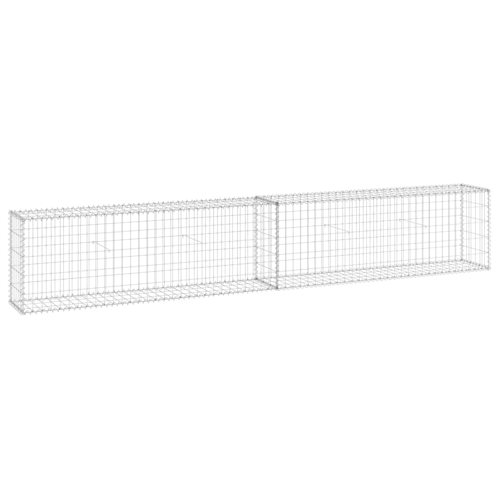 Muro De Gaviones Con Cubiertas Acero Galvanizado 300x30x50 Cm / Vetonek_3