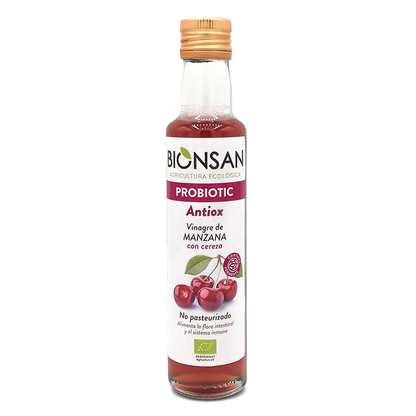 Pack 4 Vinagre De Manzana Con Cereza Eco Bionsan_1