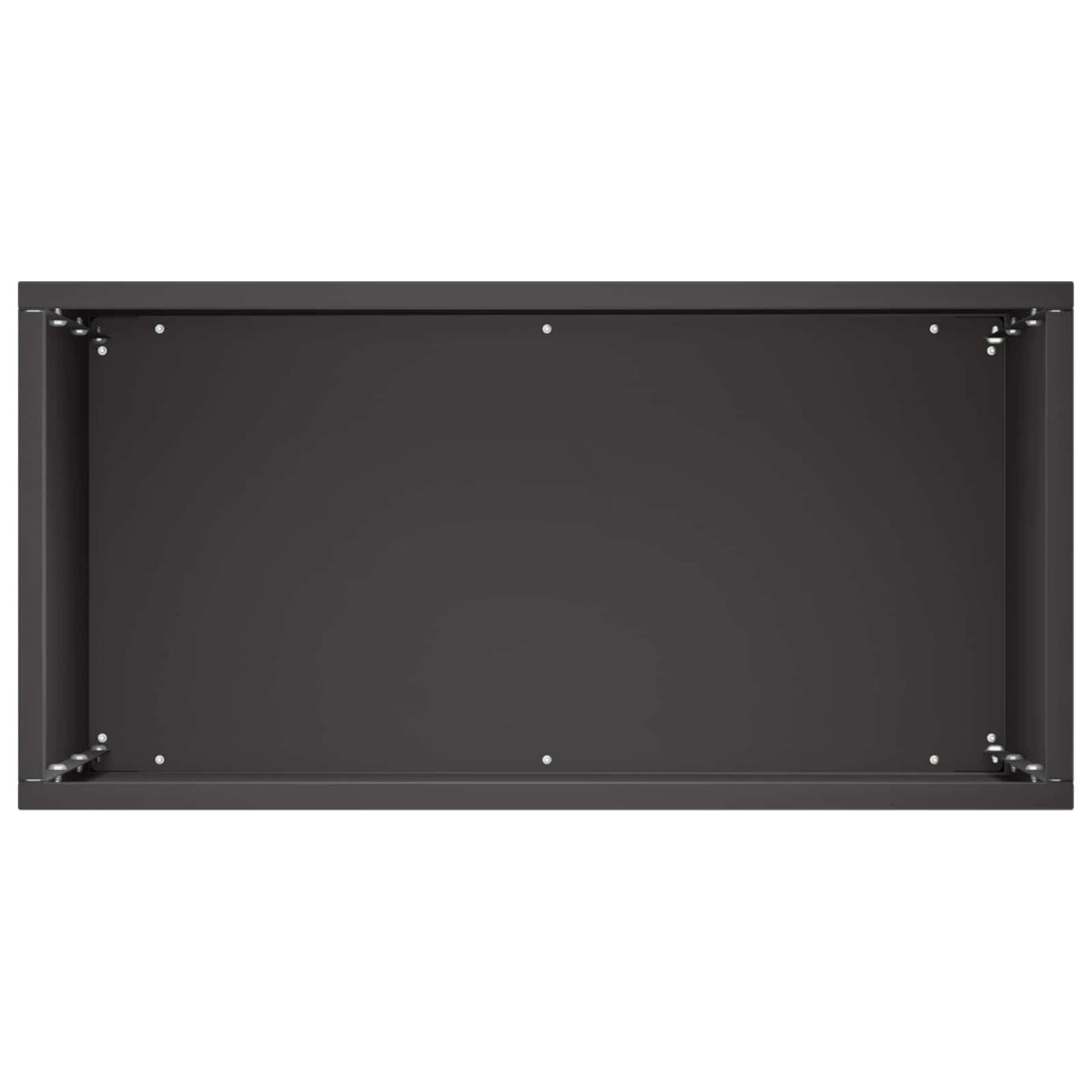 Macetero De Jardín 2 Uds. Negro 40 X 20 X 50 Cm_4