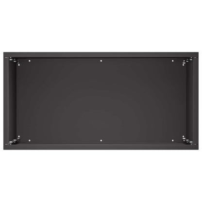 Macetero De Jardín 2 Uds. Negro 40 X 20 X 50 Cm_4