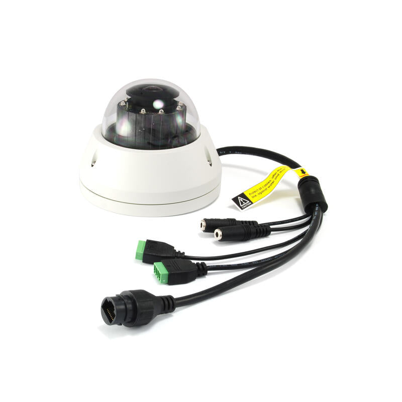 Levelone Ipcam Fcs-3306 Dome Out 3mp H.265 Ir 13w Poe_2