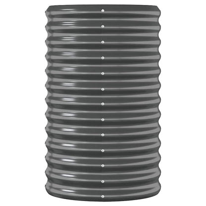 Jardinera Arriate Acero Galvanizado Antracita 260x40x68 Cm_3