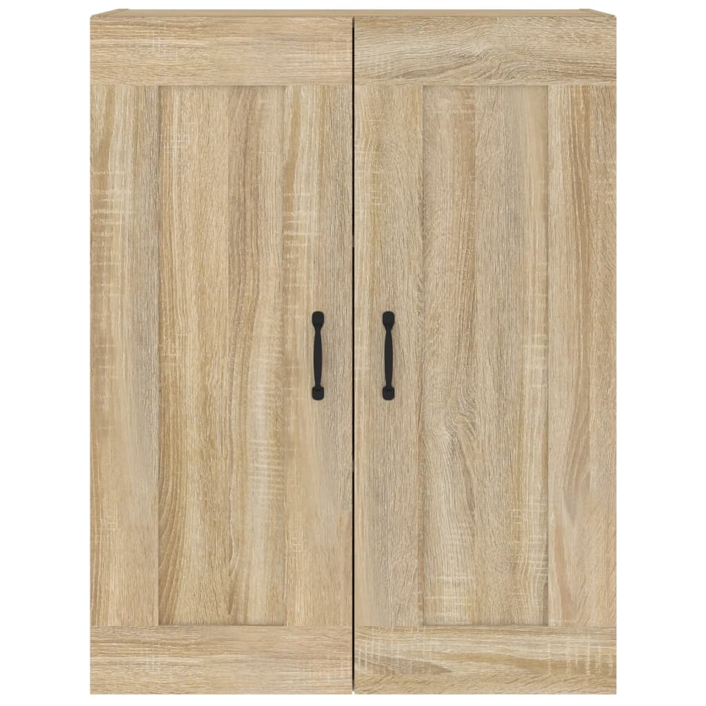 Armario Colgante De Pared Roble Sonoma 69,5x32,5x90 Cm / Vetonek_1