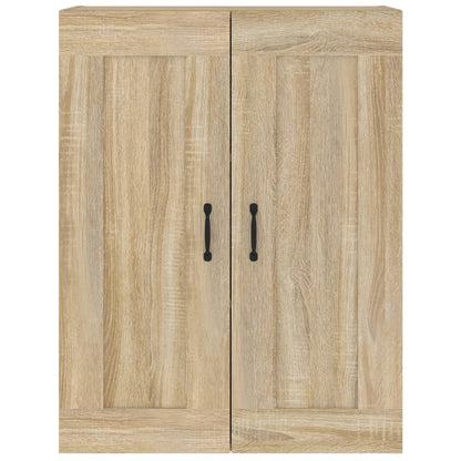 Armario Colgante De Pared Roble Sonoma 69,5x32,5x90 Cm / Vetonek_1