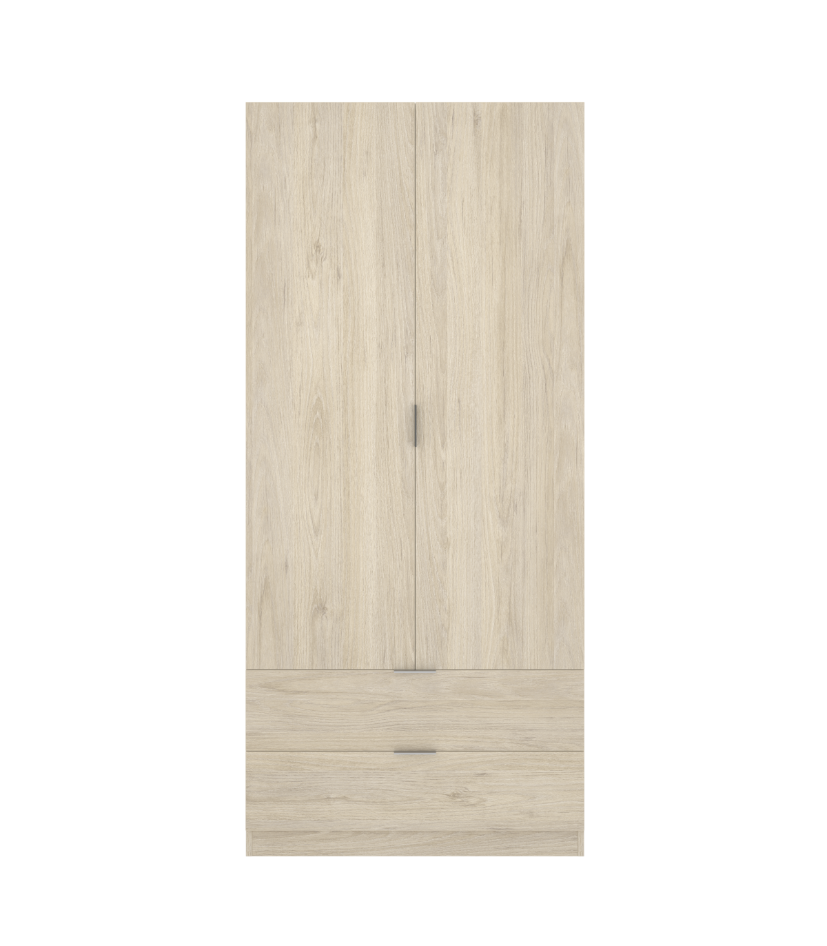 Armario Sabiote 2 Puertas Abatibles Y 2 Cajones En Roble Natural 184 Cm(alto)81 Cm(ancho)5_0
