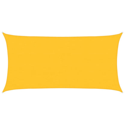 Vidaxl Toldo De Vela Hdpe Amarrilo 160 G/m² 3x6 M_0
