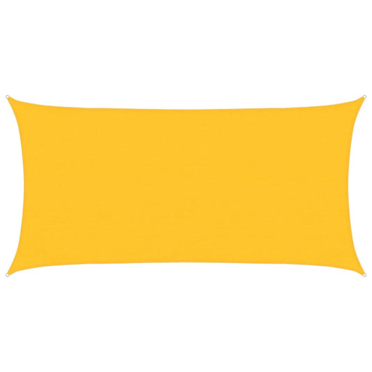 Vidaxl Toldo De Vela Hdpe Amarrilo 160 G/m² 3x6 M_0