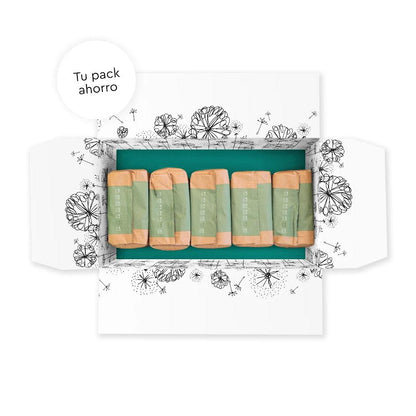 Pack ahorro Pañales LILLYDOO green, Talla 7, +15kg 105 uds