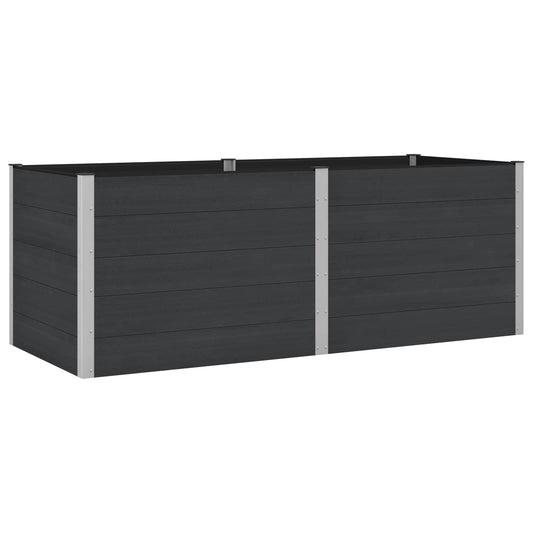 Arriate Elevado Negro 250 X 100 X 91 Cm_0