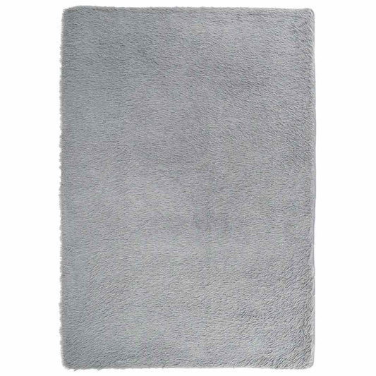 Vidaxl Alfombra De Pelo Largo Navarra Gris Claro 240x340 Cm Poliéster_0