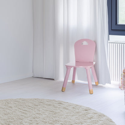 Wellhome Silla Para Niños Rosa_2