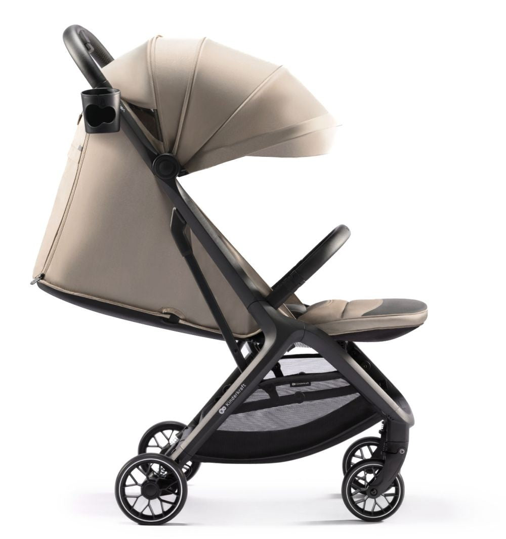Silla De Paseo De Plegado Automático Nubi 2 Hasta 22 Kg Sand Beige_2