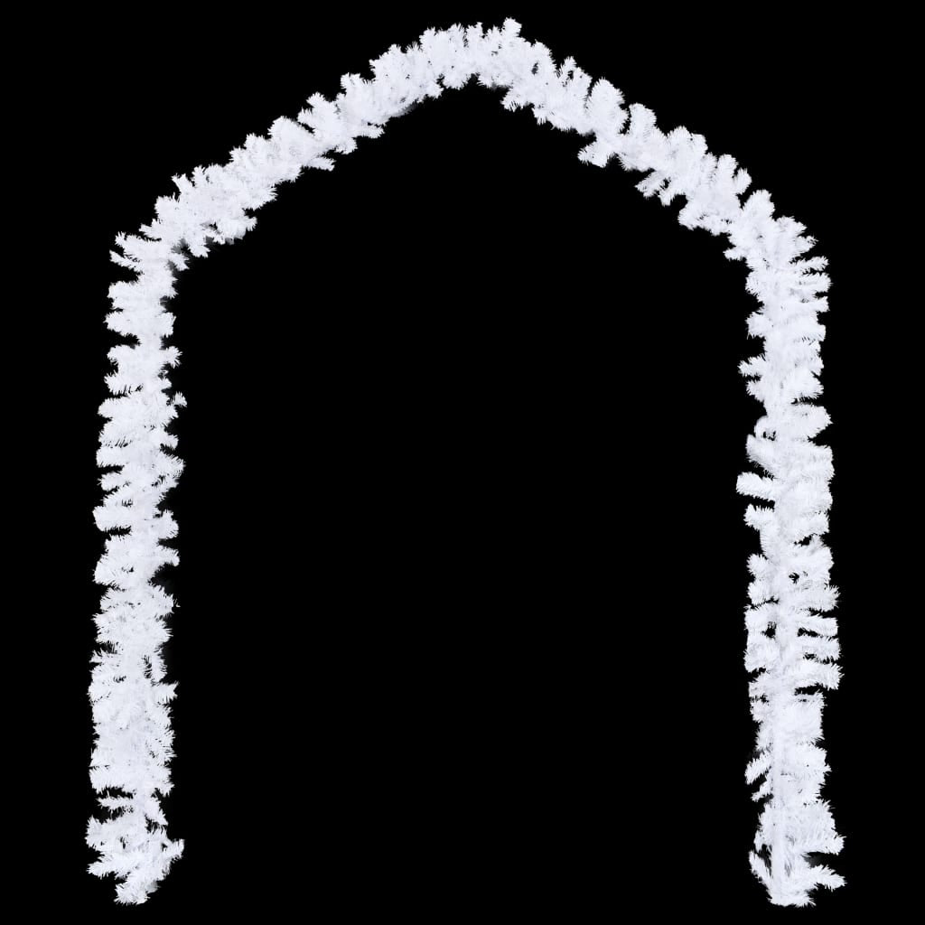 Vidaxl Guirnaldas De Navidad 4 Unidades Pvc Blanco 270 Cm_2