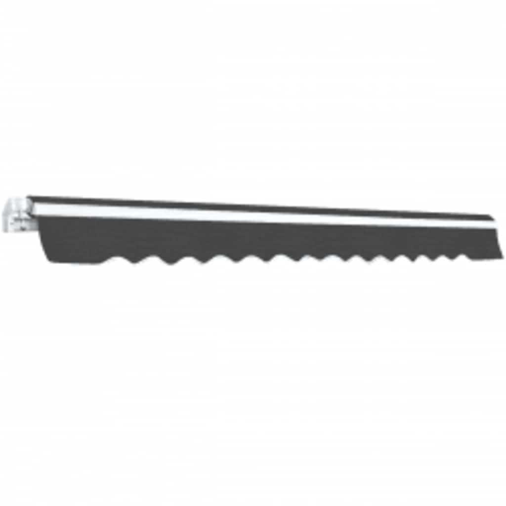 Toldo Plegable De Operación Manual 600 Cm Gris Antracita_4