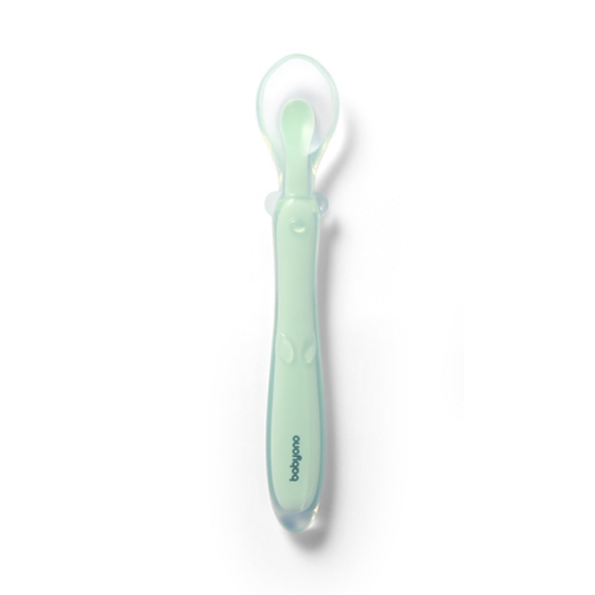 Cuchara De Silicona Flexible Para Bebés Menta_5