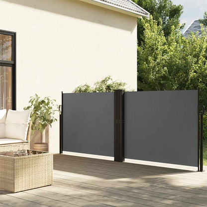 Vidaxl Toldo Lateral Retráctil Gris Antracita 100x600 Cm_1
