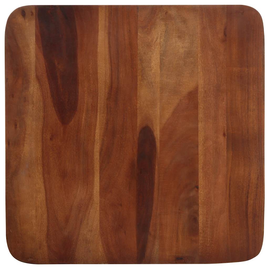Mesa Alta De Madera Maciza De Acacia 60x60x107 Cm_2