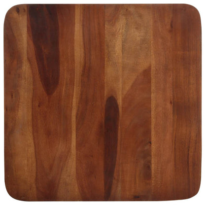 Mesa Alta De Madera Maciza De Acacia 60x60x107 Cm_2
