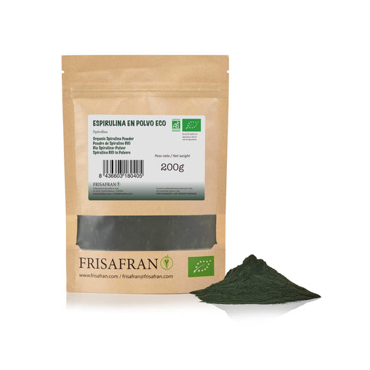 Espirulina En Polvo Ecológica - Calidad Y Sabor | Frisafran 200 G_0