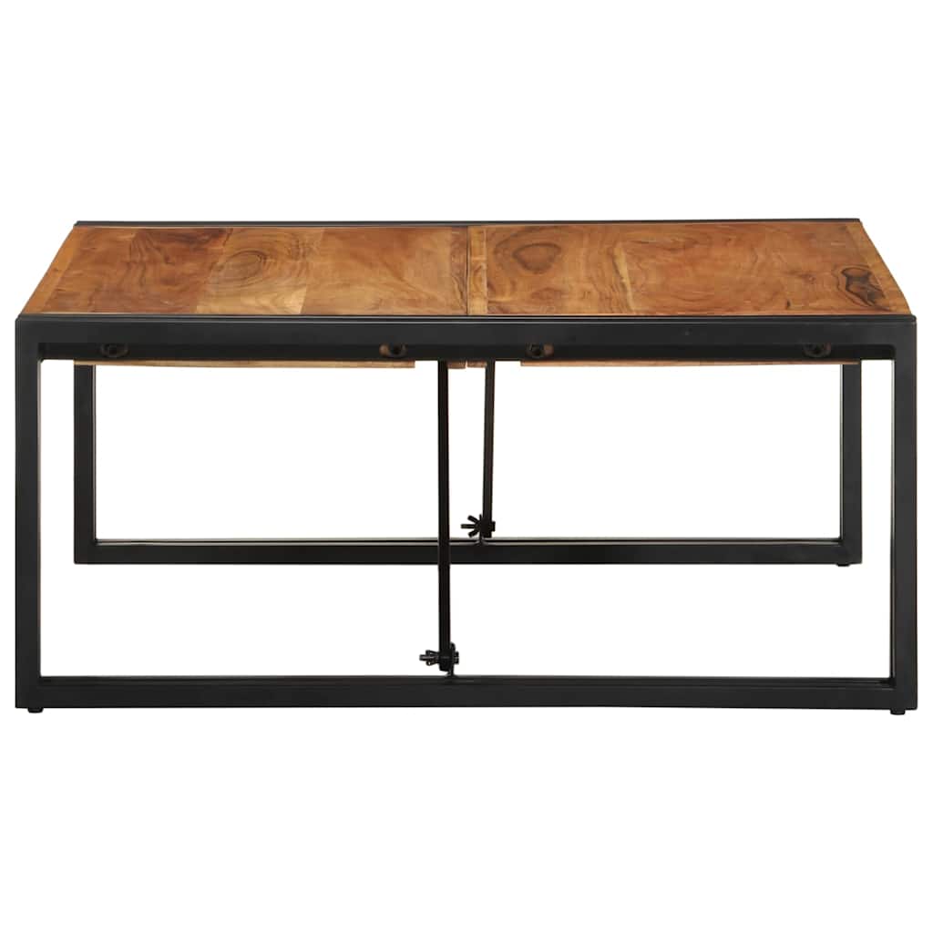 Mesa De Centro 80x80x35 Cm Madera Maciza Acacia_1