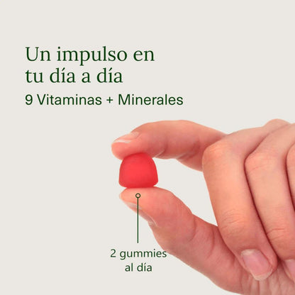 Multivitaminas en gominolas sabor mora Aldous Bio 120 gominolas