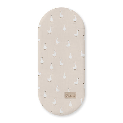 Pack 2 Bajeras Capazo Algodón Satinado Y Muselina Goose