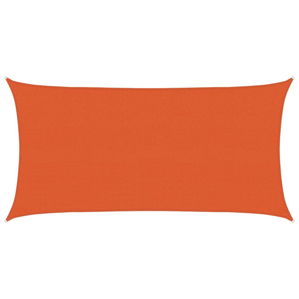 Toldo De Vela Naranja Hdpe 160 G/m² 2,5x4,5 M_0