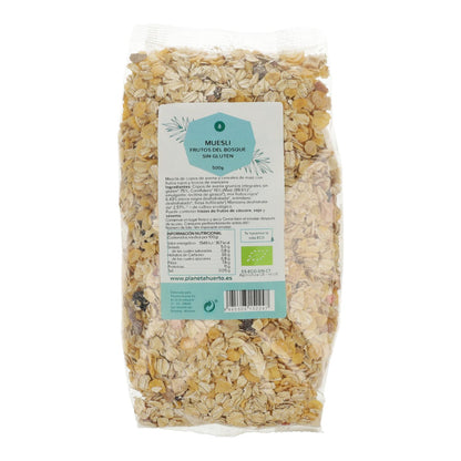Muesli Sin Gluten Frutas del bosque ECO Planeta Huerto 500 g